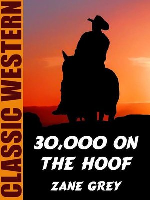 cover image of 30,000 On the Hoof